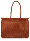 Dragon Diffusion Borsa "b Weave" Large In Brown