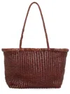 Dragon Diffusion Borsa "b Weave" Small In Brown