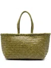 Dragon Diffusion Big Triple Jump Tote Bag In Bamboo Green