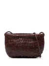 Dragon Diffusion Minsu Leather Bucket Bag In Bruciato