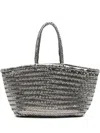 Dragon Diffusion Big Triple Jump Tote Bag In Silver