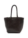 Dragon Diffusion Structured Handbag With Minimalist Design And Smooth Finish