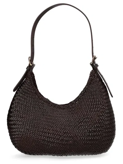 Dragon Diffusion Borsa "half Moon" In Brown