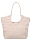 Dragon Diffusion Woven Braided Tote Bag In Neutral