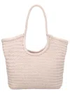Dragon Diffusion Woven Braided Tote Bag In Neutral