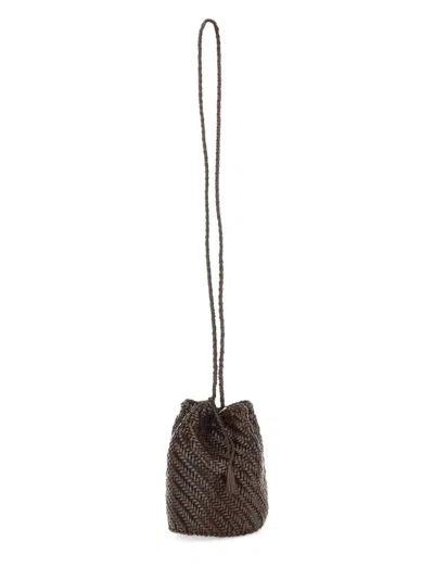 Dragon Diffusion Borsa Pompom Double Jump Tan In Brown