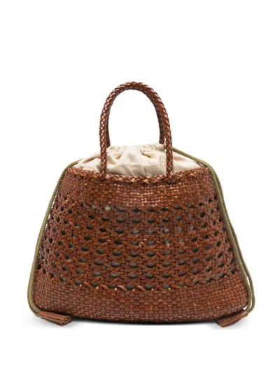 Dragon Diffusion Borsa 'santa Cano' Marrone  In Brown