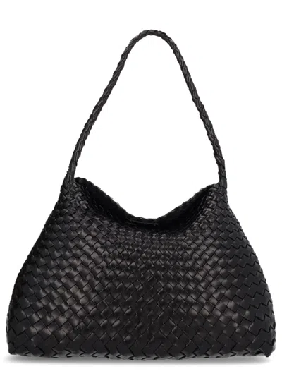 Dragon Diffusion Santa Maria Leather Tote Bag In Black