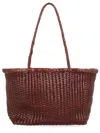 Dragon Diffusion Borsa“b Weave”小号 In Brown