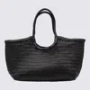 Dragon Diffusion Womens Black Nantucket Leather Tote Bag In Black