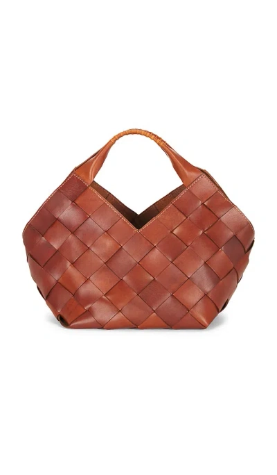 Dragon Diffusion Botteghe Hand Held Bucket Bag In Tan