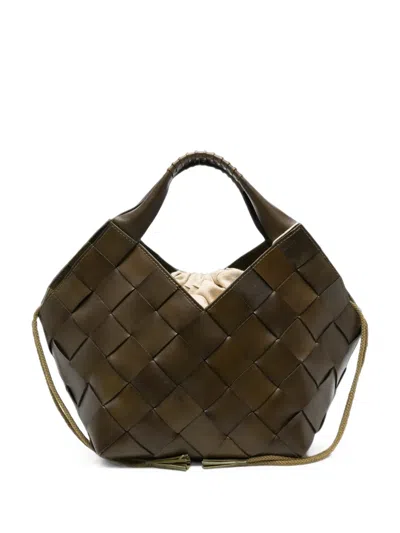 Dragon Diffusion Botteghe Tote Bag In White