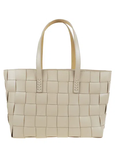 Dragon Diffusion Box Weave Basket 4cm Straps 35x24x16 Cm In Pearl