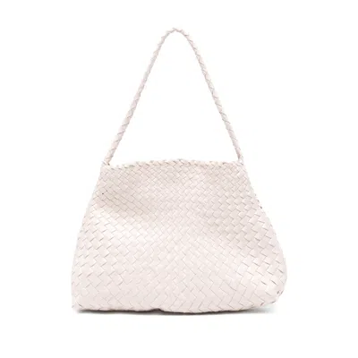 Dragon Diffusion Braided Handle Tote Bag In Pink