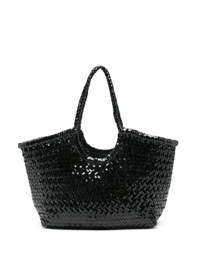 Dragon Diffusion Handtasche Mit Geflochtenen Riemen In Black