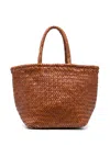 Dragon Diffusion Grace Small Leather Shoulder Bag In Brown