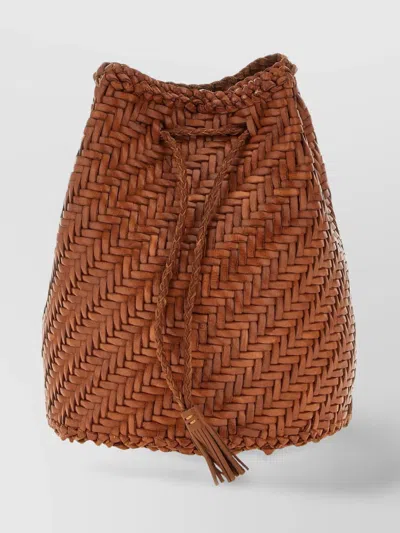 Dragon Diffusion 'braided Tassel' Bucket Bag