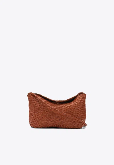 Dragon Diffusion Braided Tote Bag In Orange