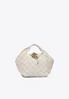 Dragon Diffusion Braided Tote Bag In Sand