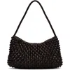 Dragon Diffusion Brown Basil Cactus Shoulder Bag In Black
