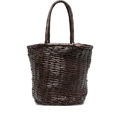 DRAGON DIFFUSION DRAGON DIFFUSION BROWN BUCKET BAGS WOMEN