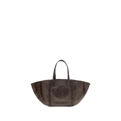 Dragon Diffusion Brown Calf Leather Bos Taurus Handbag