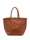 Dragon Diffusion Brown Grace Medium Tote In Brown