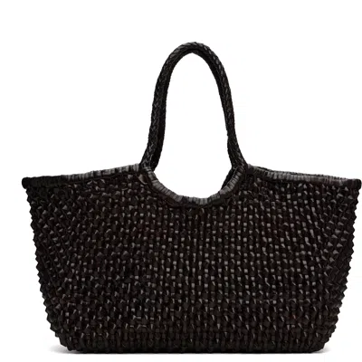 Dragon Diffusion Brown Nantucket Cactus Bag In Dark Brown