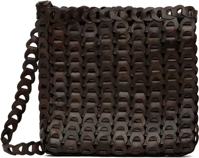 Dragon Diffusion Brown Ns Link Tote In Dark Brown