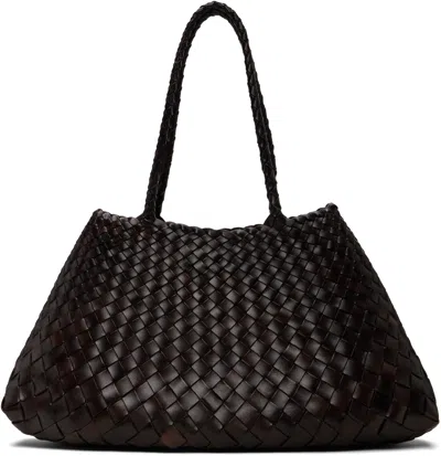 Dragon Diffusion Brown Santa Croce Big Tote