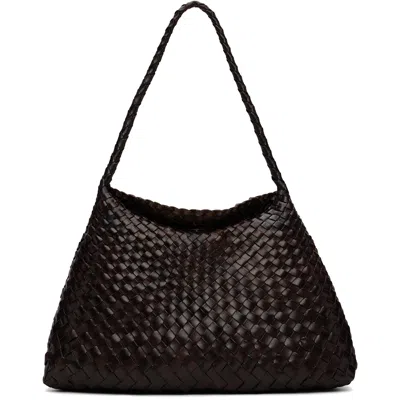 Dragon Diffusion Brown Santa Maria Shoulder Bag In Dark Brown