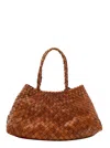 Dragon Diffusion Brown Santa Shoulder Bag In Brown