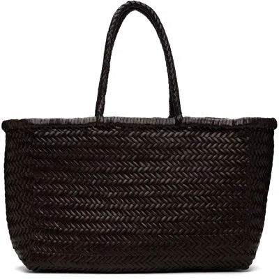 Dragon Diffusion Brown Triple Jump Big Tote In Dark Brown