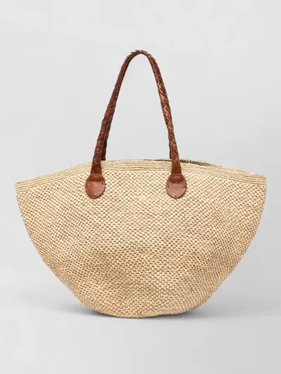 Dragon Diffusion Brunella Tote Bag Woven Design Handles