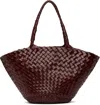 Dragon Diffusion Burgundy Egola Tote In Bordo