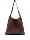 Dragon Diffusion Minga Leather Tote Bag In Brown