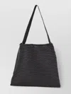 Dragon Diffusion Structured Buffalo Leather Shoulder Bag In Black