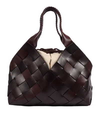 Dragon Diffusion Castello 4cm Diagonal Straps In Brown