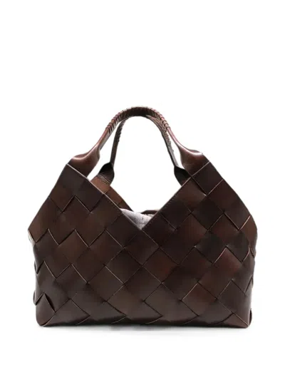Dragon Diffusion Castello Dark Brown Tote Bag