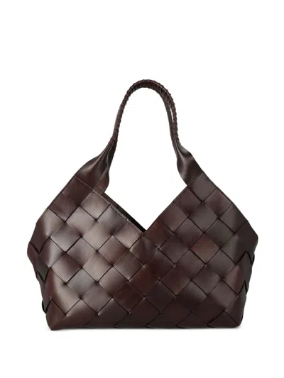 Dragon Diffusion Castello Tote Bag In Brown