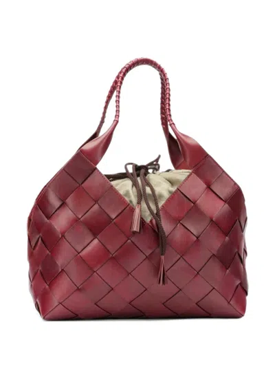 Dragon Diffusion Castello Tote Bag In Burgundy