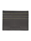 Dragon Diffusion Check Card Holder In Black