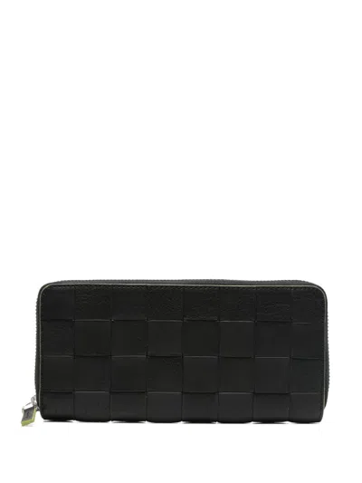 カードケース・名刺入れ Dragon Diffusion SS25 CHECK CARD HOLDER (8017 BLACK) Dragon Diffusion Check Wallet In Black | ModeSens