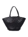 Dragon Diffusion Chic Leather Mini Bag In Black