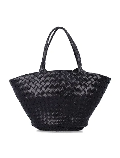 Dragon Diffusion Chic Leather Mini Bag In Black
