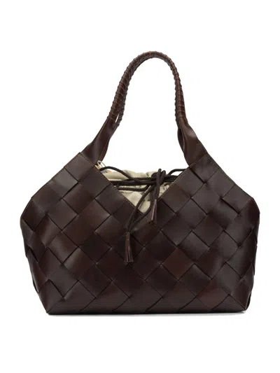 Dragon Diffusion Chic Mini Shoulder Handbag For Women In Brown