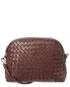 Dragon Diffusion Rectangular Woven Texture Shoulder Bag In Brown