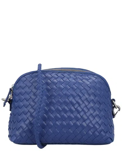 Dragon Diffusion Chunky Fellini Pochette Leather Pouch In Blue