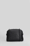 Dragon Diffusion Chunky Fellini Shoulder Bag In Black Leather In Black