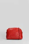 Dragon Diffusion Chunky Fellini Shoulder Bag In Red Leather In Red